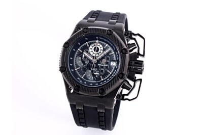 AP Survivor Limited Edition  26165IO.OO.A002CA.01Black Embossed Bezel Counters Black Dial Stainless Steel Case Watch