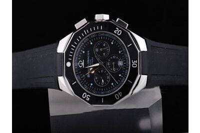 Baume&Mercier Chronograph Date Ref MOA08723 Black Quartz Watch 
