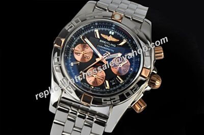 Breitling Chronomat Ref JB011011/B972/375J Luminous Silver Bracelet Watch  BNL005
