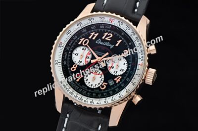 Breitling Chronograph Limited Edition Rose Gold Montbrillant 01 Date Rep Swiss Watch BNL091