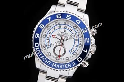 Rolex Yacht-Master II 116680-78210 Steel & 18K White Gold Auto Movement Watch