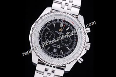 Breitling Bentley a25362 125th anniversary Motors T Speed Silver S/Steel Males Watch  