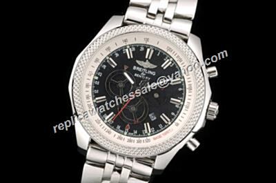 Breitling Bentley Barnato A2536621 G732SS Chronograph 47mm Date Red Hand  Watch
