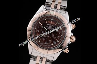 Breitling Chronomat Ref IB011012/C790/375C Rose Gold index Father's Watch 