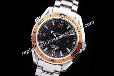 Omega Seamaster 600m 007 Limited Edition Ref 2208.50.00 Planet Ocean White Gold Bracelet Watch