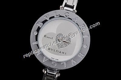 Bvlgari B.Zero1 Two-Tones Heart 25mm Silver Bracelet  Watch 