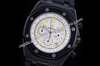 AP Alinghi Polaris 26040ST.00.D002CA.01 Limited Chronograph Gents Yellow Markers Watch 