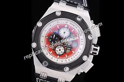 Audemars Piguet 26078PO.OO.D018CR.01 Rubens Barrichello Skeleton Offshore Ltd.Edition Chronograph Black Watch 