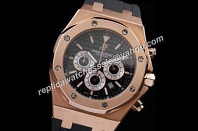 Cheap AP Royal OAK 26320OR.OO.D002CR.01 30TH Anniversary Limited Chronograph 24 Hours Rose Gold Watch 