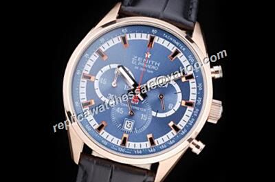 Cheap Zenith El Primero 36'000 VPH 03.2041.400/51.C496 Chronomaster Auto Blue Watch