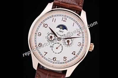 IWC Portuguese IW503302  Complication prezzo Perpetual Calendar 18k Rose Gold Watch 