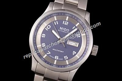 Mens Mido Multifort Automatic Ref M018.430.11.062.00 Royal Blue Copy Watch