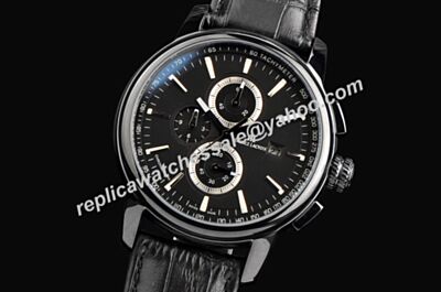 Maurice Lacroix Masterpiece Chrono Black Ref MP6318-SS001-32E 40mm All Black Rep Watch