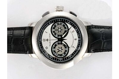 Maurice Lacroix Masterpiece Chrono 45mm White Gold Swiss Movement 2-Tone Watch ML005