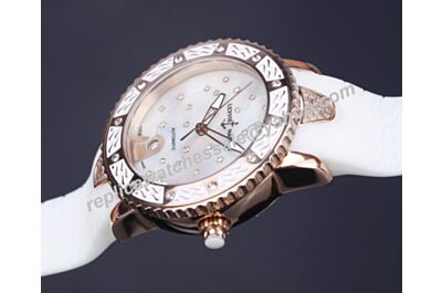 Ulysse-Nardin Marine Ref 8156-180E-3C/20   Diver Diamonds Girls Automatic Watch 