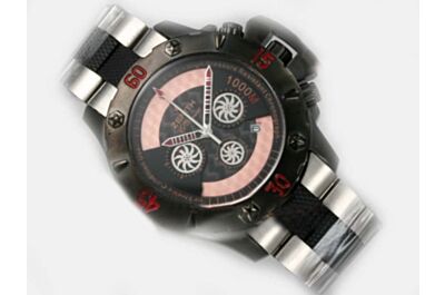 Zenith Men's Defy Xtreme 1000m 96-0525-4000-21-M525 Titanium Black Chrono Watch 