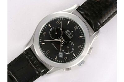 Zenith Ref 18.2270.4069/01.C498 Class Elite  Leather Strap Black Date Watch